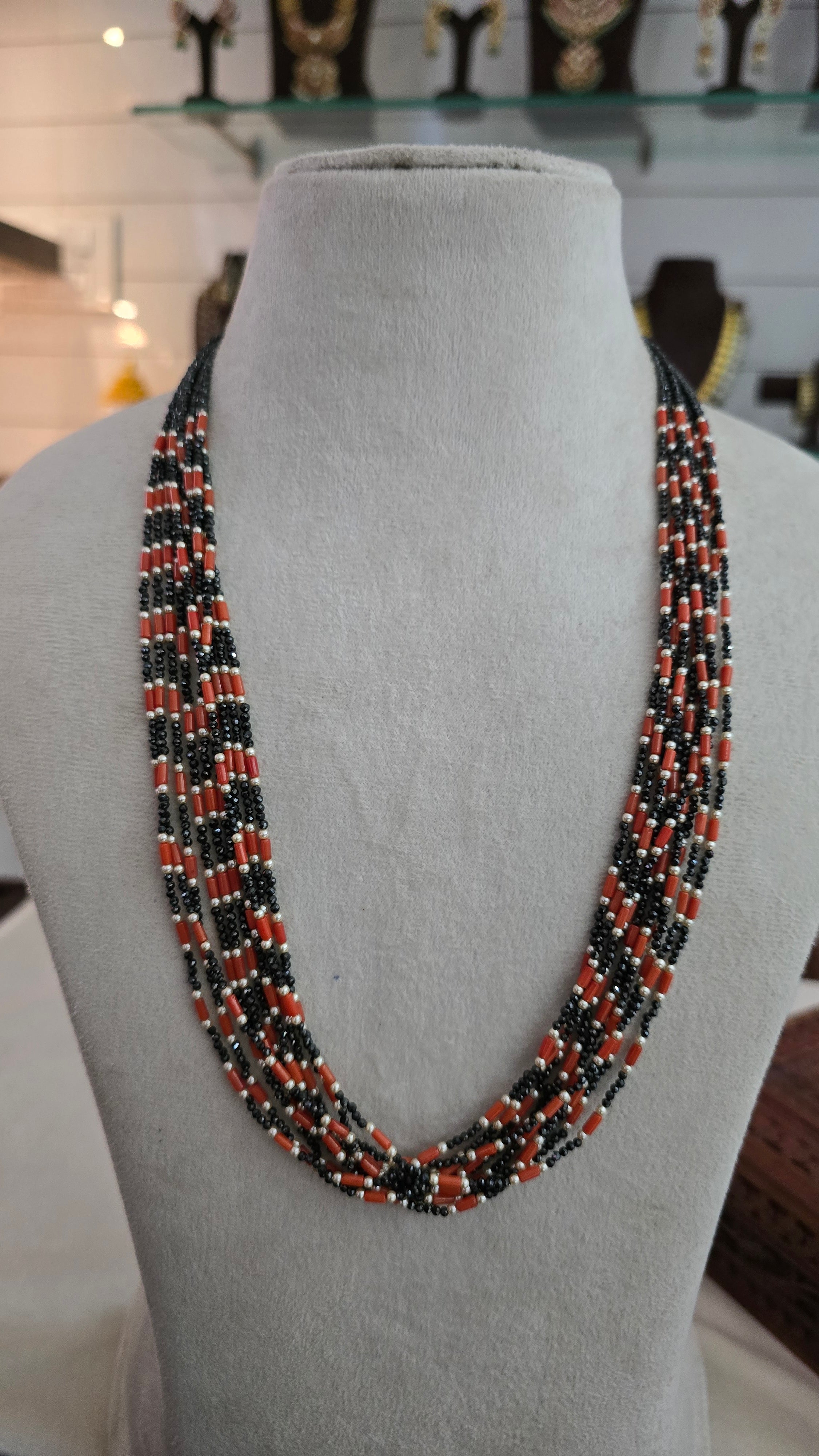Black Daimonds with Coral Collections - SV3112