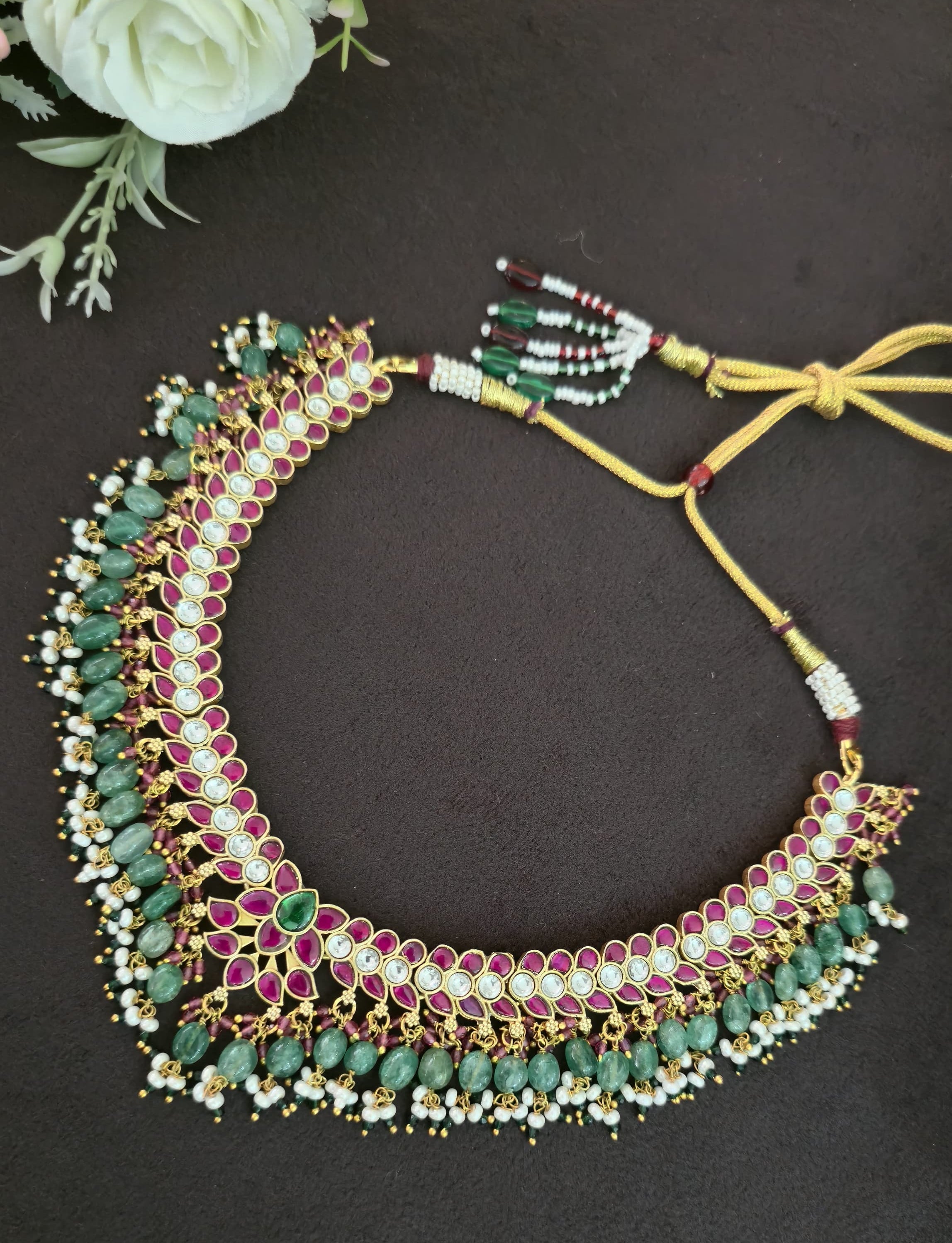 Jaadu Kudan Neck Set - SV3121