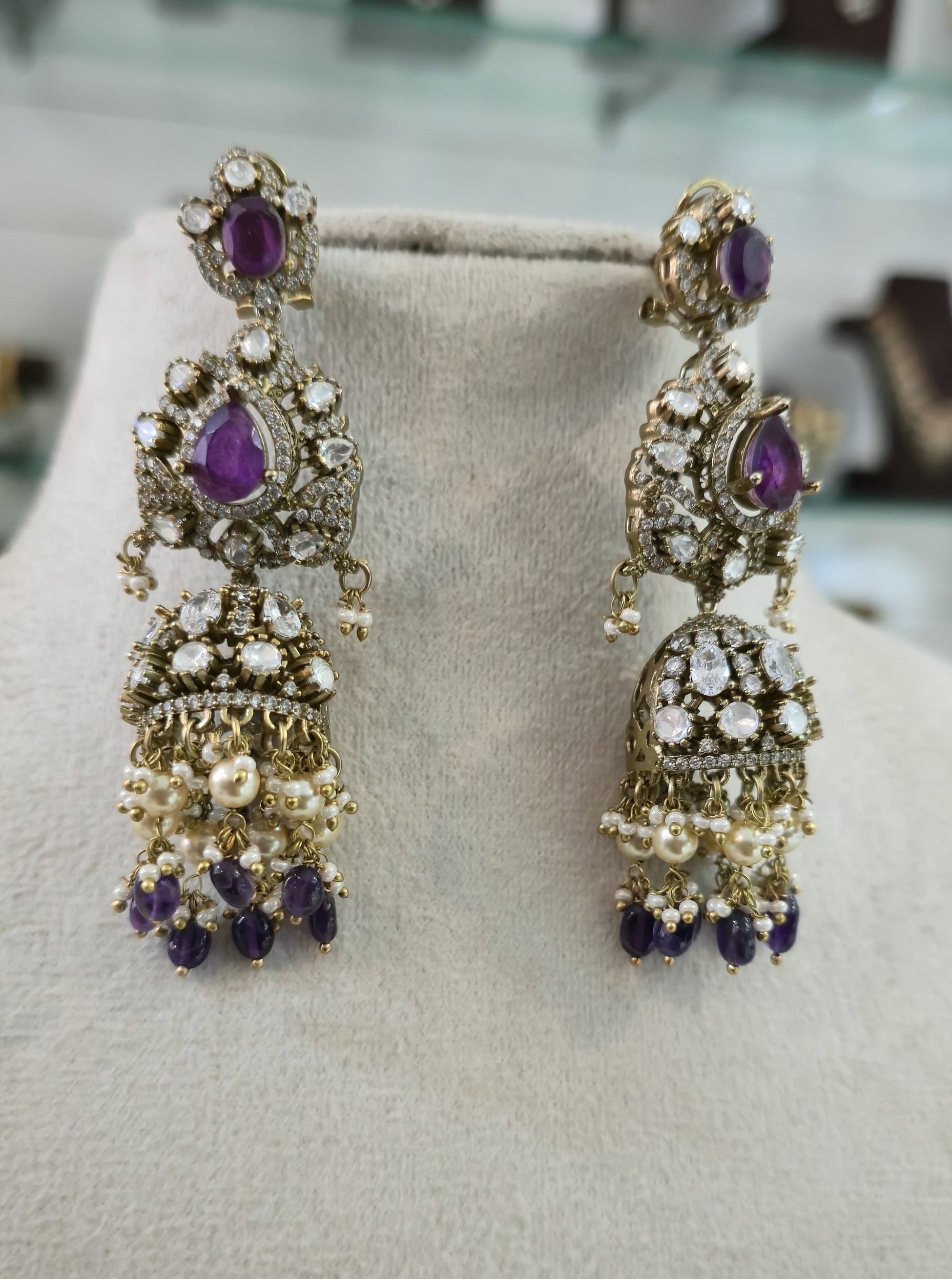 Royal Heritage Victorian Haram with Moissanite Stones - SV3147