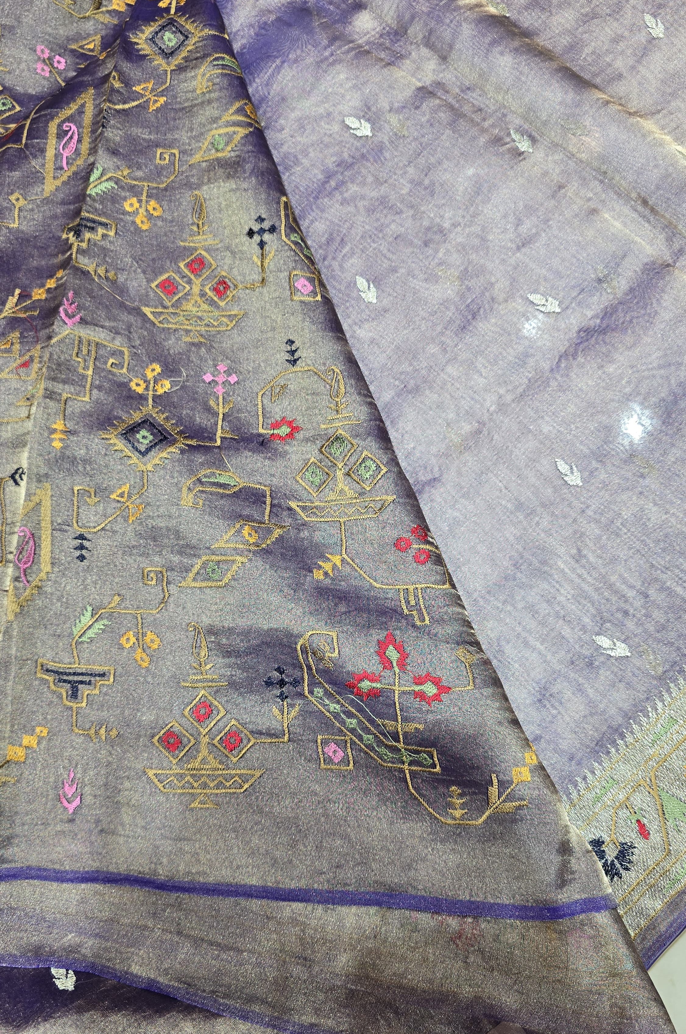 Pure Banarasi Tissue Saree - 7119
